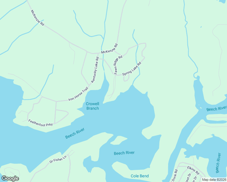 map of restaurants, bars, coffee shops, grocery stores, and more near 339 Fawn Ridge Road in Parsons