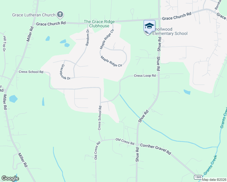 map of restaurants, bars, coffee shops, grocery stores, and more near 462 Cress Loop Road in Salisbury