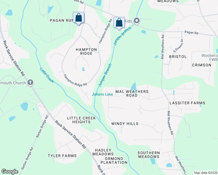 map of restaurants, bars, coffee shops, grocery stores, and more near 1432 Yakimas Road in Raleigh