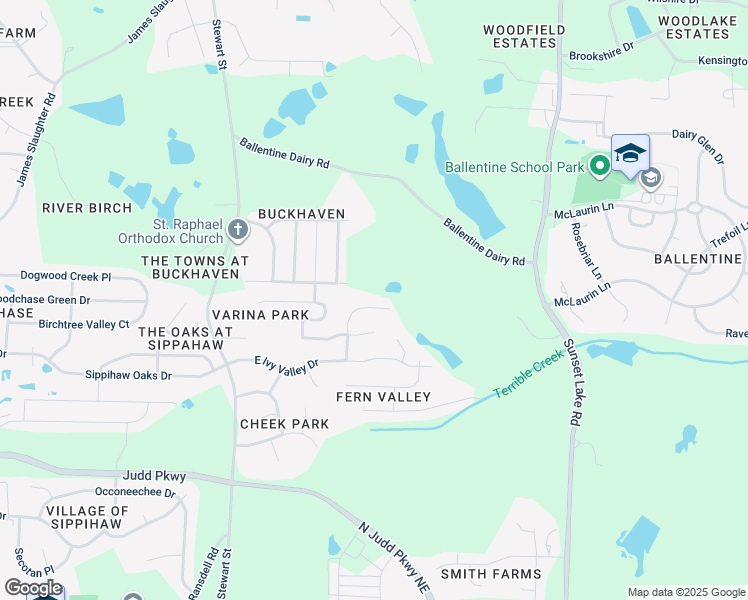 map of restaurants, bars, coffee shops, grocery stores, and more near 949 Glenmacie Drive in Fuquay Varina