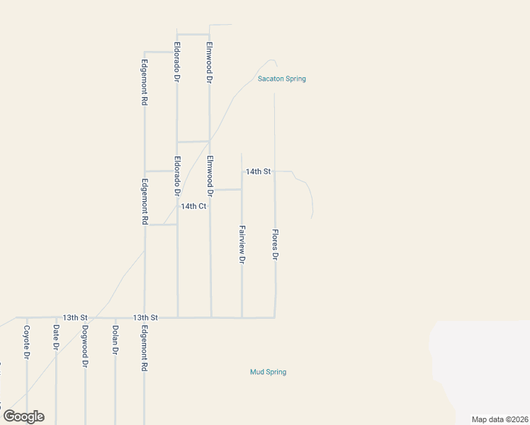 map of restaurants, bars, coffee shops, grocery stores, and more near 16677 Flores Drive in Dolan Springs