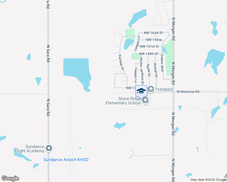 map of restaurants, bars, coffee shops, grocery stores, and more near 10109 Northwest 137th Street in Oklahoma City