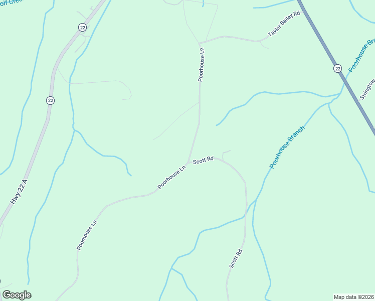 map of restaurants, bars, coffee shops, grocery stores, and more near 968 Poorhouse Road in Lexington