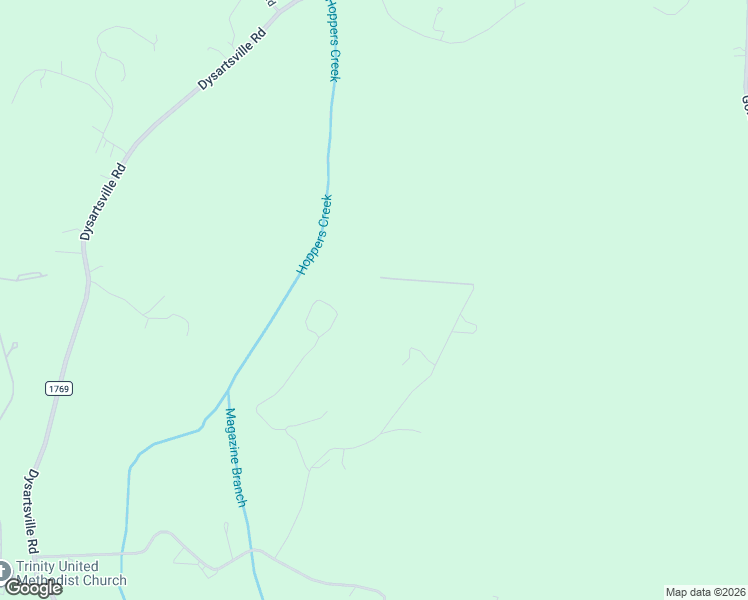 map of restaurants, bars, coffee shops, grocery stores, and more near Pilot Drive in Nebo