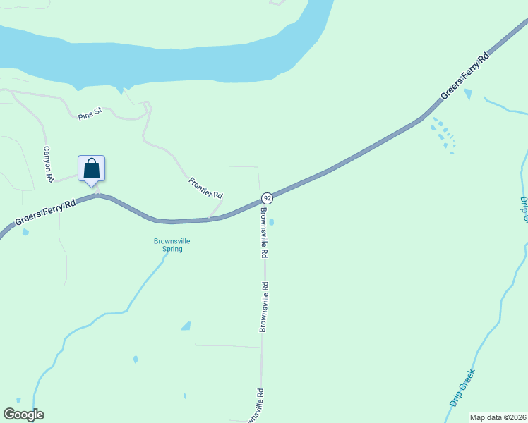 map of restaurants, bars, coffee shops, grocery stores, and more near in Cleburne County