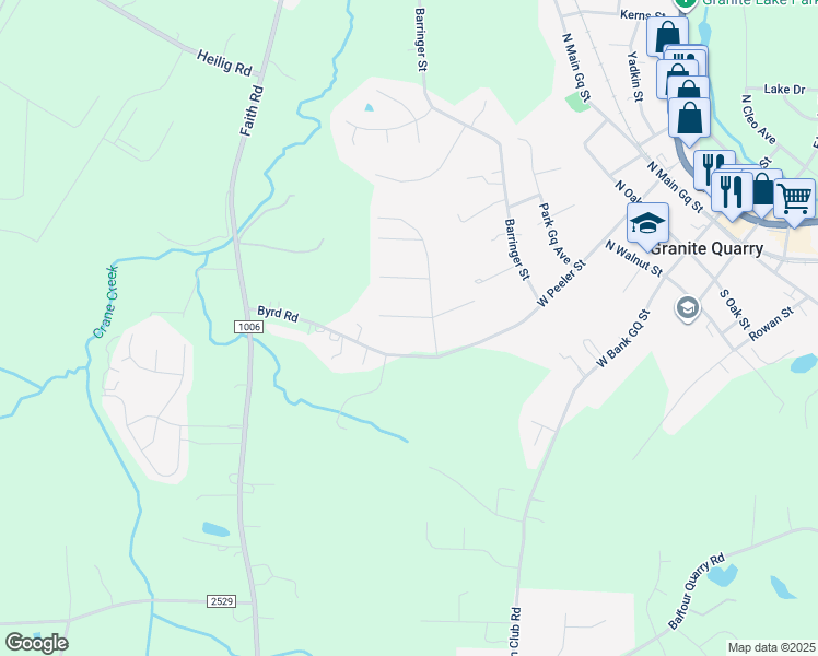 map of restaurants, bars, coffee shops, grocery stores, and more near 709 West Campbell Avenue in Salisbury