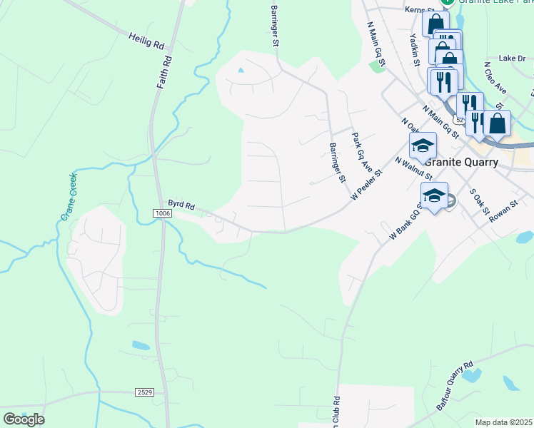 map of restaurants, bars, coffee shops, grocery stores, and more near 709 West Campbell Avenue in Salisbury