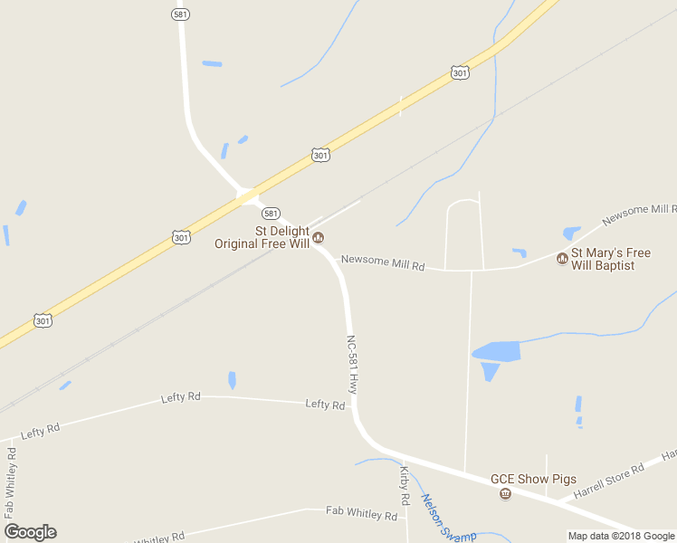 map of restaurants, bars, coffee shops, grocery stores, and more near 7598 Highway 581 in Lucama