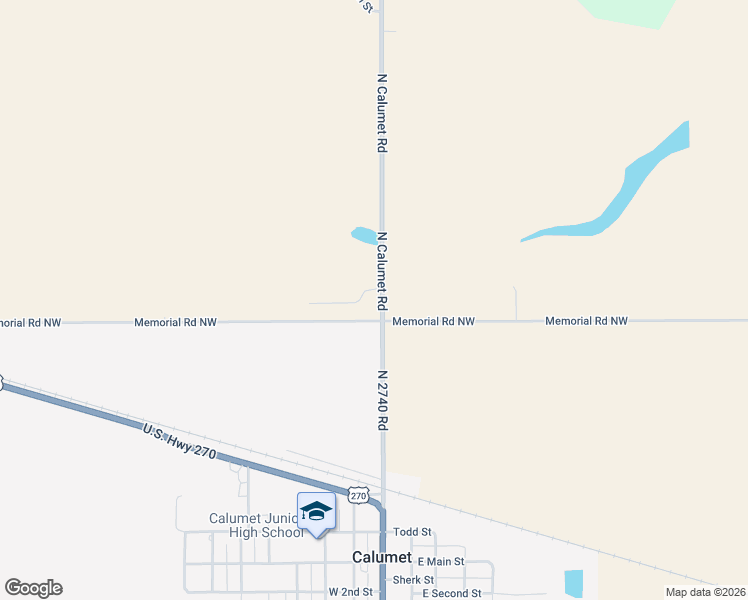 map of restaurants, bars, coffee shops, grocery stores, and more near 8601 North Calumet Road in Calumet