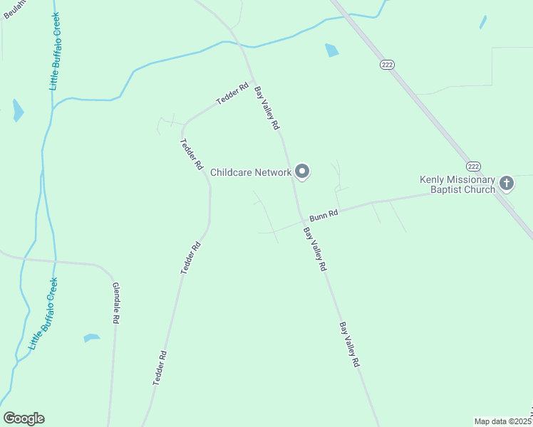 map of restaurants, bars, coffee shops, grocery stores, and more near 203 Woolrich Drive in Kenly