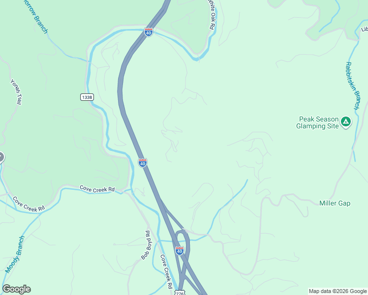 map of restaurants, bars, coffee shops, grocery stores, and more near 25 Dawn Valley Road in Waynesville