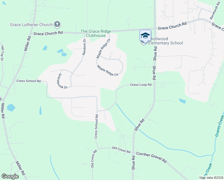 map of restaurants, bars, coffee shops, grocery stores, and more near 462 Cress Loop Road in Salisbury