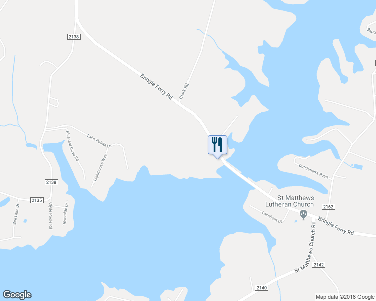 map of restaurants, bars, coffee shops, grocery stores, and more near 9145 Bringle Ferry Road in Salisbury