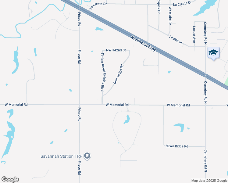 map of restaurants, bars, coffee shops, grocery stores, and more near 13800 Grae Ridge Road in Yukon