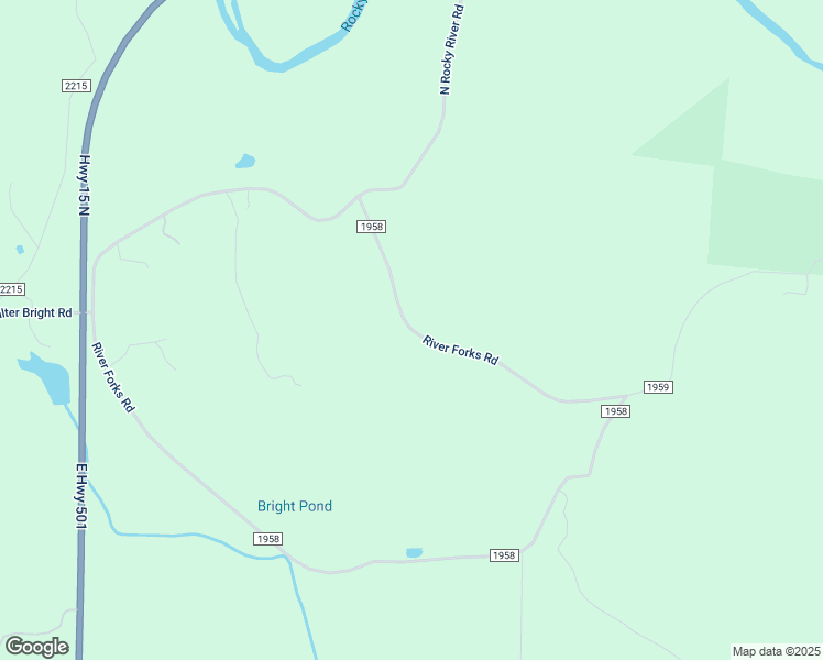 map of restaurants, bars, coffee shops, grocery stores, and more near River Forks Road in Chatham County
