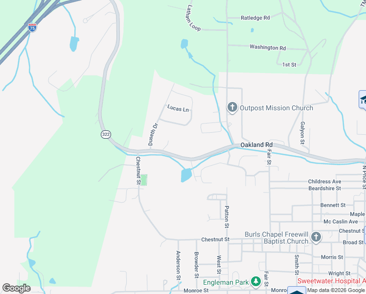 map of restaurants, bars, coffee shops, grocery stores, and more near 126 Ambernic Way in Sweetwater