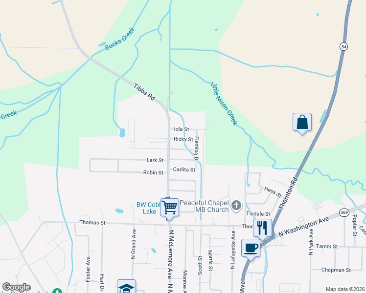 map of restaurants, bars, coffee shops, grocery stores, and more near 476 Houston Street in Brownsville