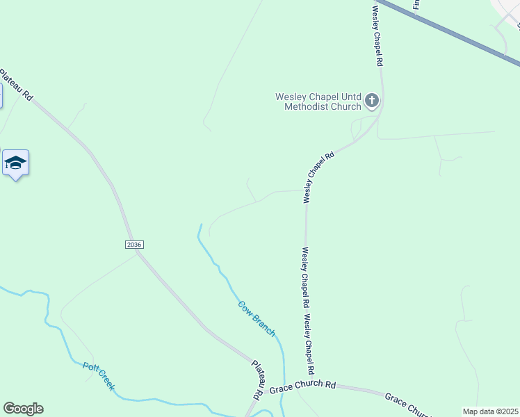 map of restaurants, bars, coffee shops, grocery stores, and more near 4971 T R Farm Road in Newton