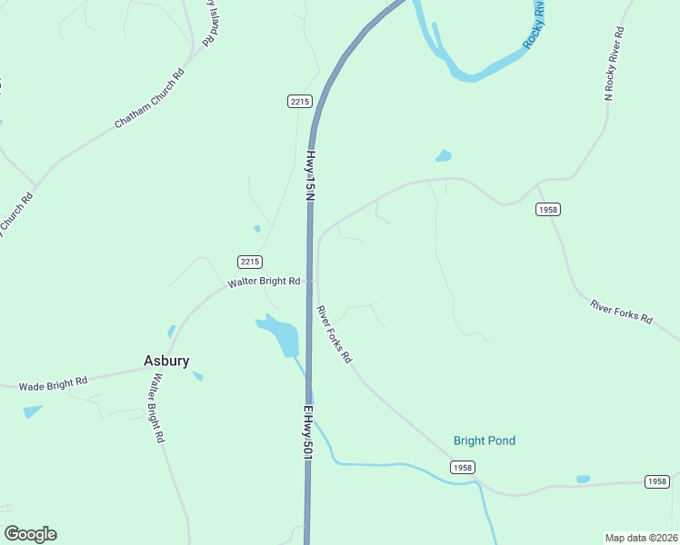 map of restaurants, bars, coffee shops, grocery stores, and more near 3259 River Forks Road in Sanford