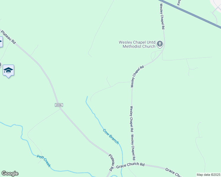 map of restaurants, bars, coffee shops, grocery stores, and more near 4971 T R Farm Road in Newton