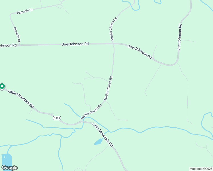 map of restaurants, bars, coffee shops, grocery stores, and more near 2925 Mathis Church Road in Catawba