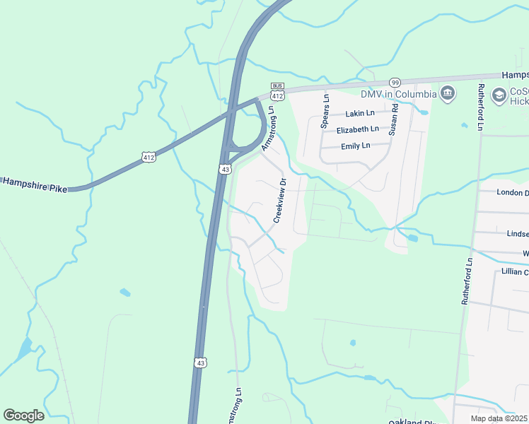 map of restaurants, bars, coffee shops, grocery stores, and more near 2024 Stafford Drive in Columbia