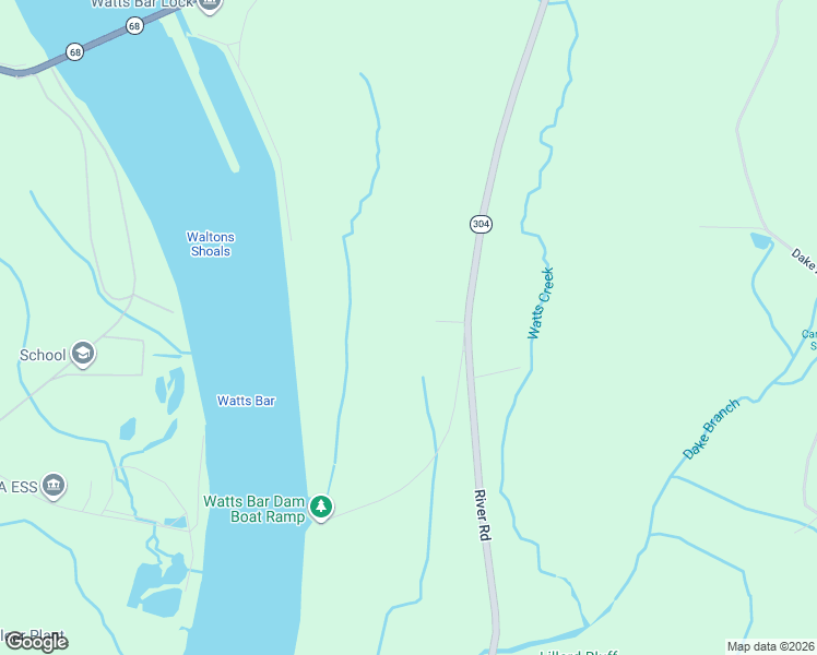 map of restaurants, bars, coffee shops, grocery stores, and more near in Akeman Crossroad