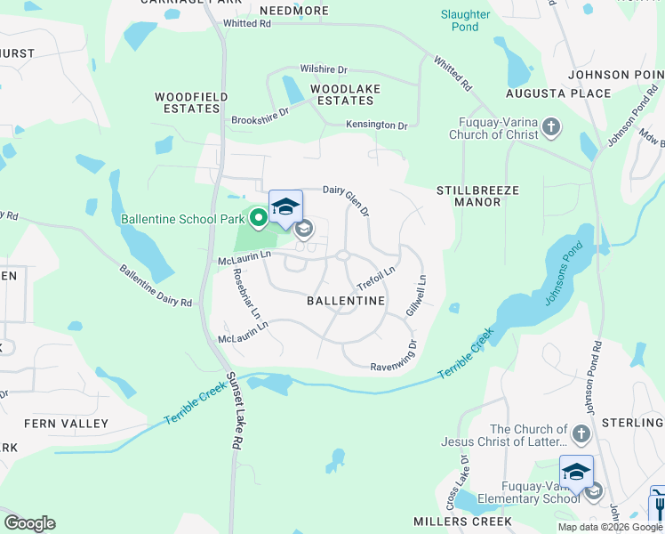 map of restaurants, bars, coffee shops, grocery stores, and more near in Fuquay-Varina