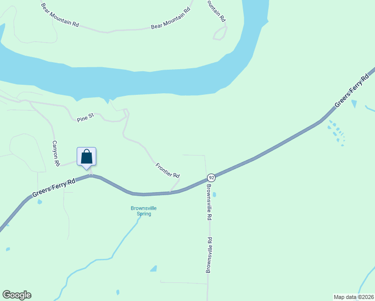 map of restaurants, bars, coffee shops, grocery stores, and more near in Greers Ferry