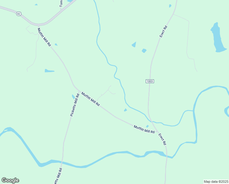 map of restaurants, bars, coffee shops, grocery stores, and more near 4593 Moffitt Mill Road in Ramseur