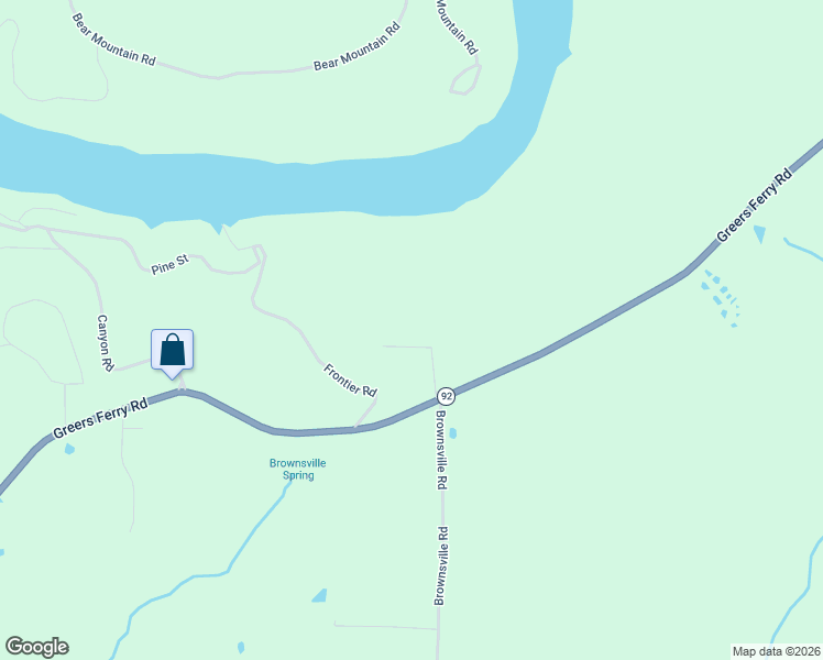 map of restaurants, bars, coffee shops, grocery stores, and more near in Greers Ferry