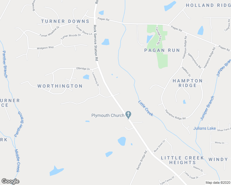map of restaurants, bars, coffee shops, grocery stores, and more near 6108 Mornington Drive in Raleigh
