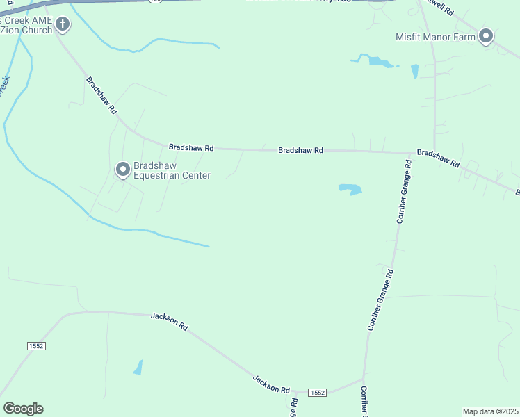 map of restaurants, bars, coffee shops, grocery stores, and more near Bradshaw Road in Mooresville