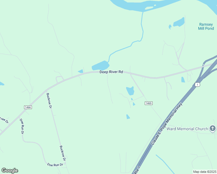 map of restaurants, bars, coffee shops, grocery stores, and more near Patterson Ridge Lane in Lee County