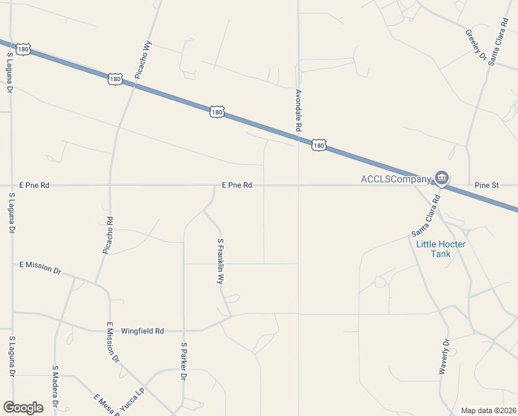 map of restaurants, bars, coffee shops, grocery stores, and more near 3094 South Glendale Road in Williams