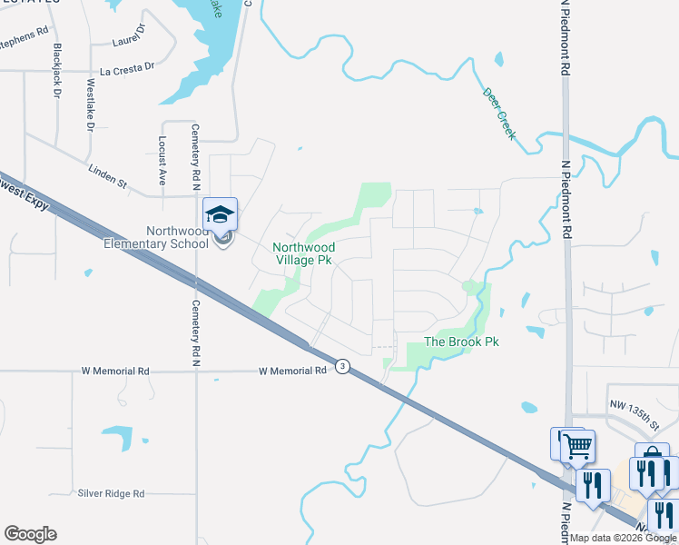 map of restaurants, bars, coffee shops, grocery stores, and more near 14017 Lost Village Way in Yukon