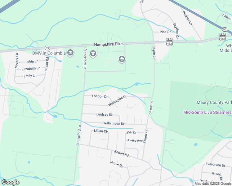 map of restaurants, bars, coffee shops, grocery stores, and more near 1604 Royal Ct in Columbia