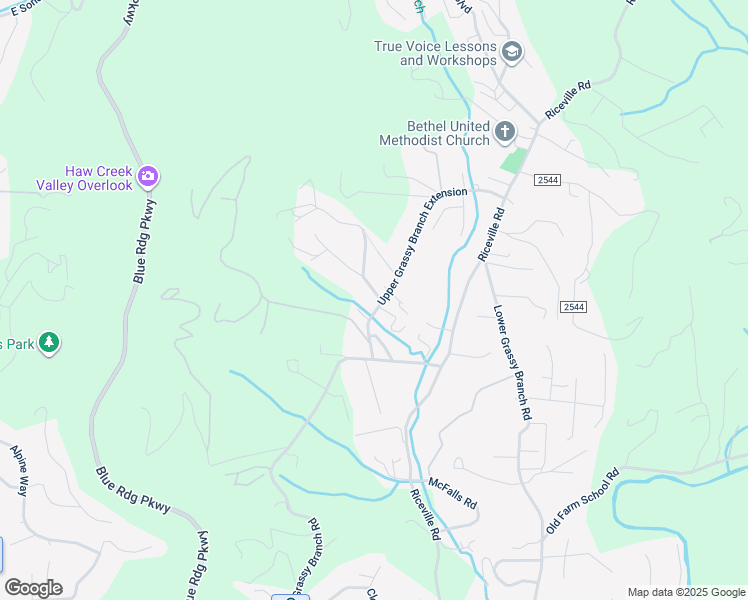 map of restaurants, bars, coffee shops, grocery stores, and more near 6 Kirkland Drive in Asheville