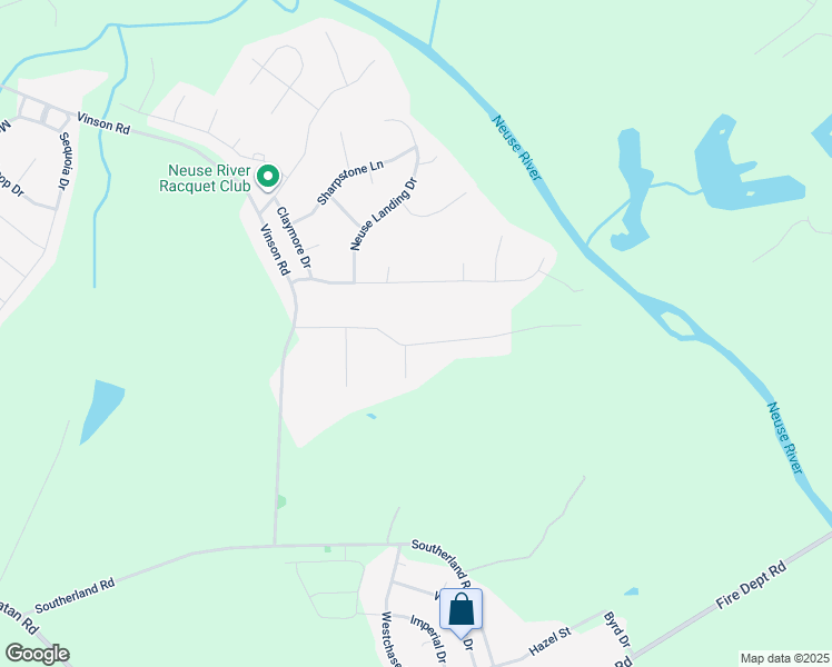 map of restaurants, bars, coffee shops, grocery stores, and more near 333 Riverstone Drive in Clayton