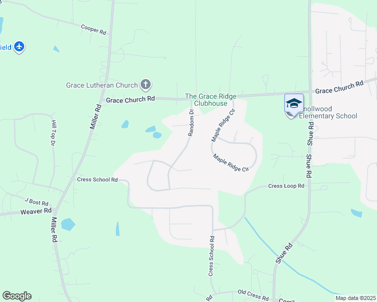 map of restaurants, bars, coffee shops, grocery stores, and more near 249 Random Drive in Salisbury