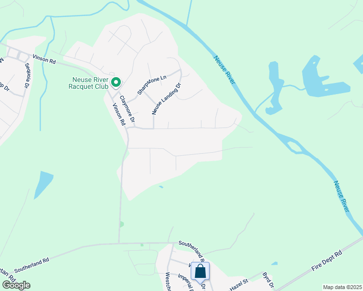 map of restaurants, bars, coffee shops, grocery stores, and more near 333 Riverstone Drive in Clayton
