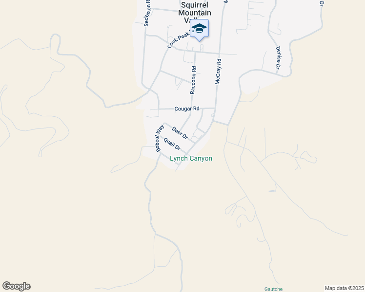 map of restaurants, bars, coffee shops, grocery stores, and more near 6217 Quail Drive in Lake Isabella