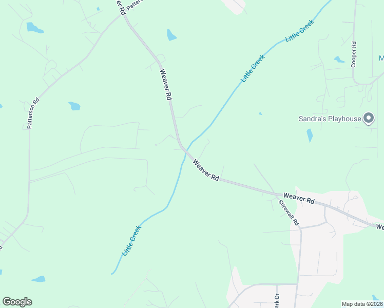 map of restaurants, bars, coffee shops, grocery stores, and more near 1520 Weaver Road in China Grove