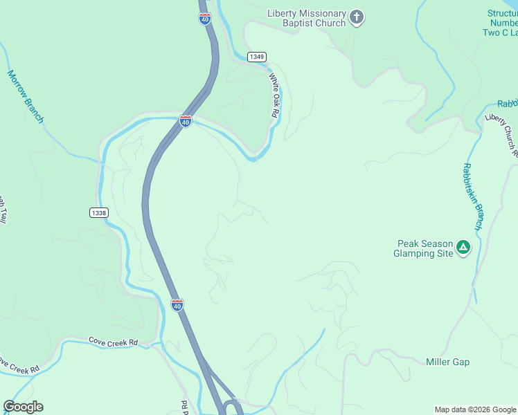 map of restaurants, bars, coffee shops, grocery stores, and more near 441 Seay Mountain Road in Waynesville