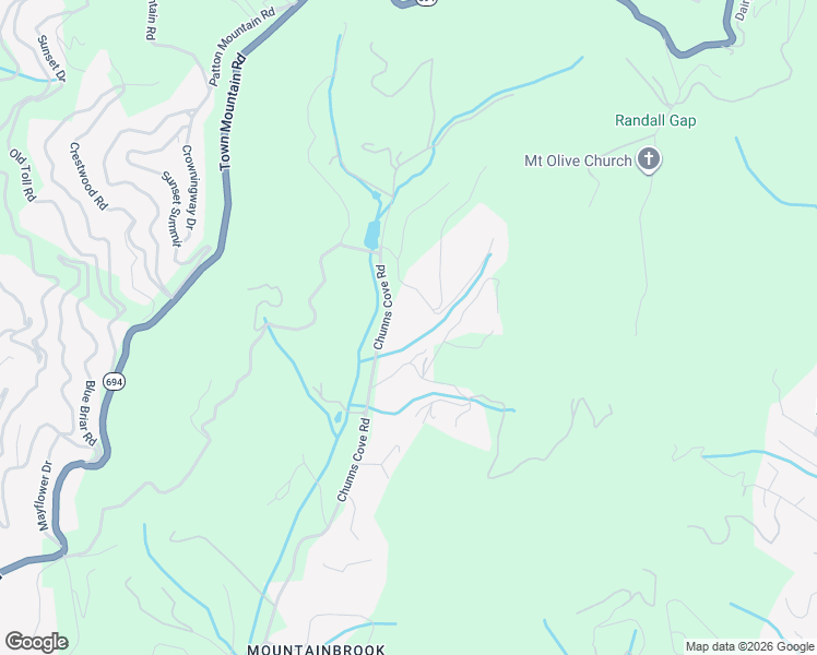 map of restaurants, bars, coffee shops, grocery stores, and more near 531 Chunns Cove Road in Asheville