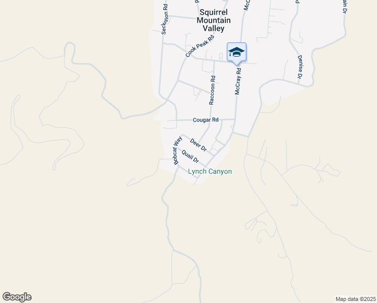 map of restaurants, bars, coffee shops, grocery stores, and more near 6201 Quail Drive in Lake Isabella