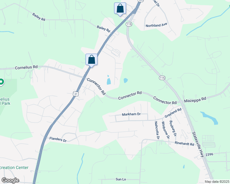map of restaurants, bars, coffee shops, grocery stores, and more near in Mooresville