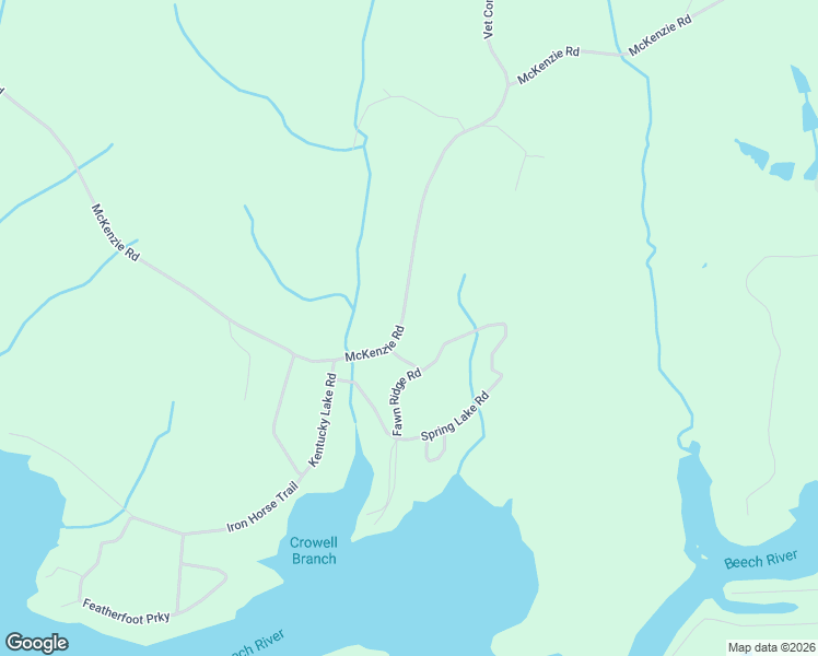 map of restaurants, bars, coffee shops, grocery stores, and more near 2900-2950 McKenzie Road in Parsons