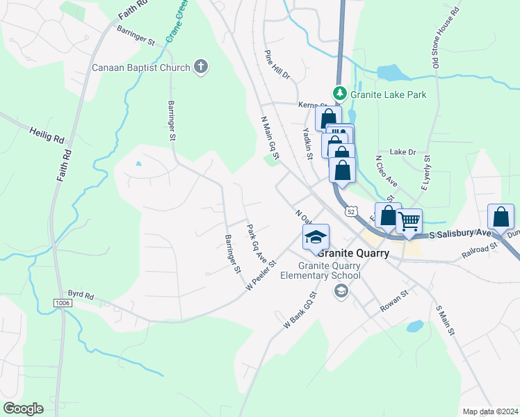 map of restaurants, bars, coffee shops, grocery stores, and more near 305 Aspen GQ Avenue in Salisbury