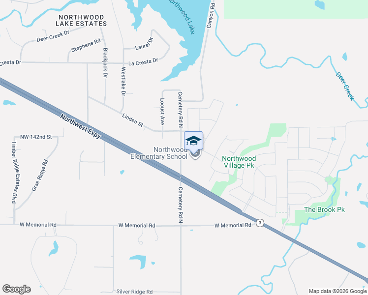 map of restaurants, bars, coffee shops, grocery stores, and more near 12920 Northwest 140th Terrace in Piedmont